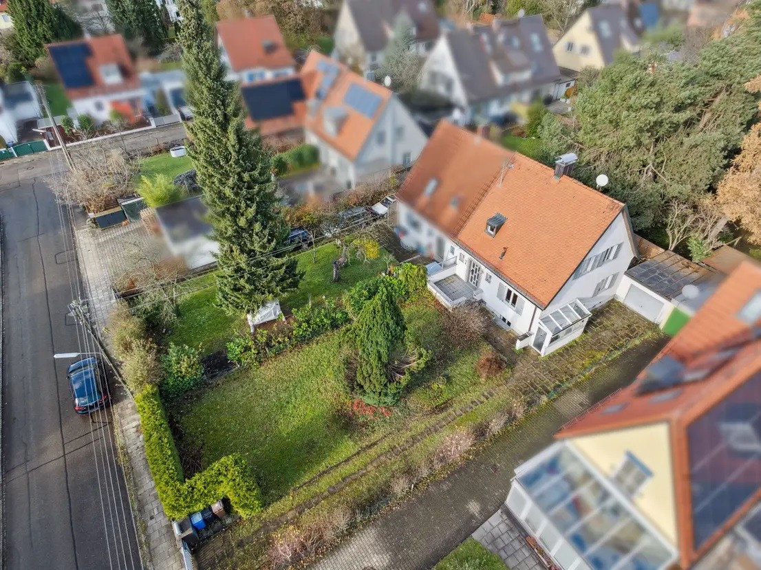 Luftbild Straße